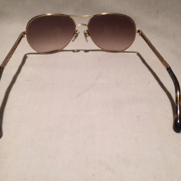 Burberry unisex sunglasses NWOT Brown/Tan - Picture 7 of 16